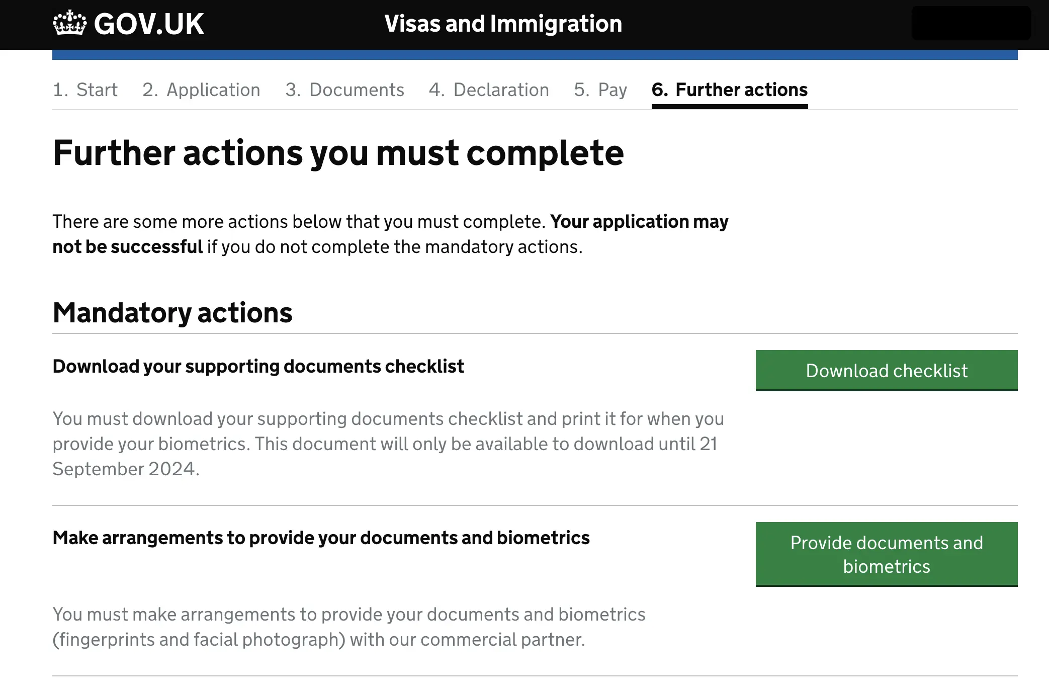 UK visa